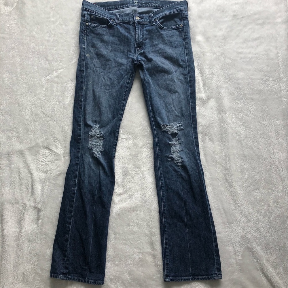 7FAM Distressed Jeans - Picture 13 of 15